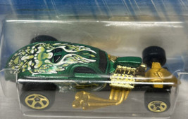 2004 Hot Wheels 1/4 Mile Coupe #149 Demonition #2 Metalflake Green Gold 5SP - £3.75 GBP