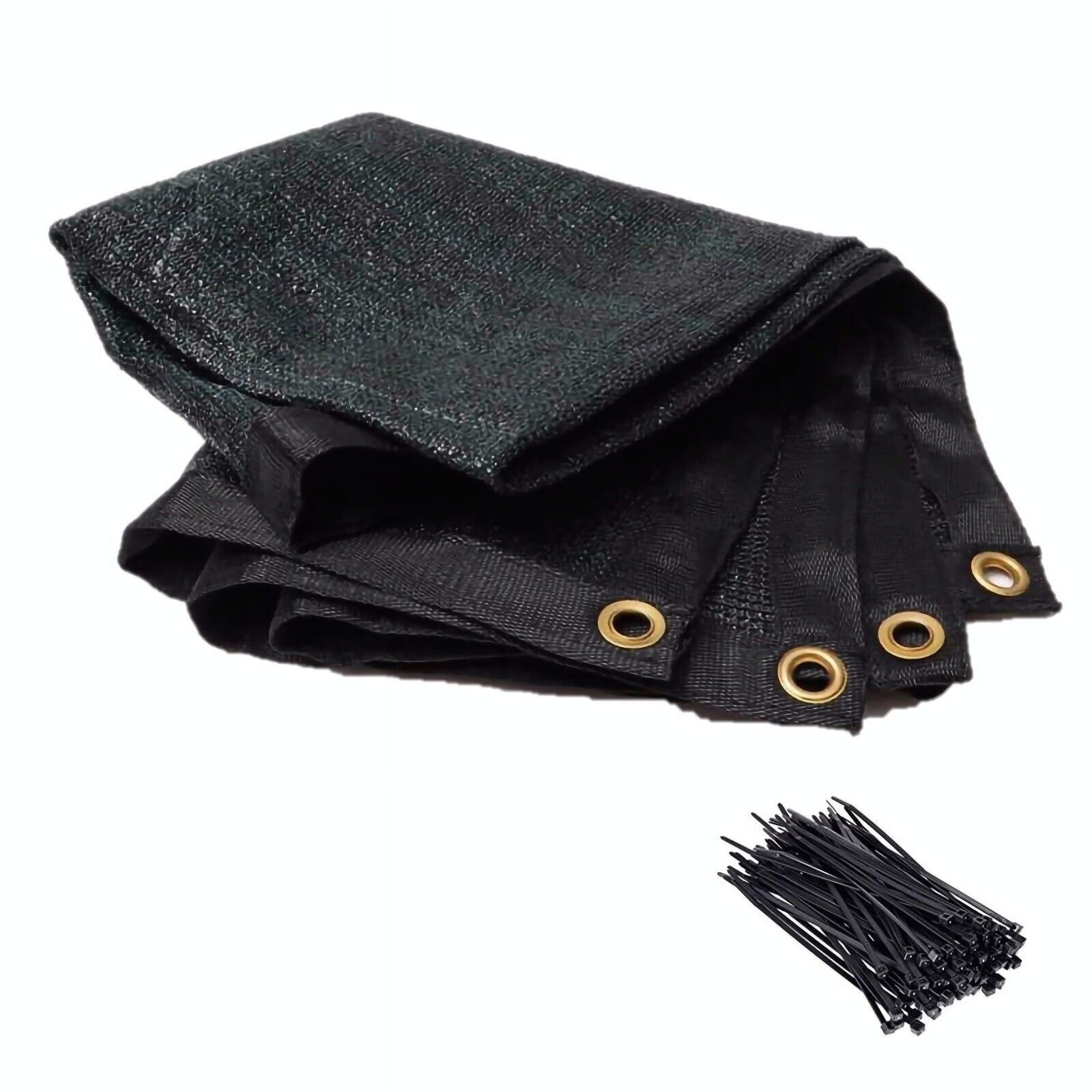 Balcony Fence Privacy Screen, Windscreen Fabric Cover with Zip Ties, 4x5... - $46.75