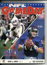 1993 NFL Gameday Program Giants @ Bears September 5th - $534.81 MXN