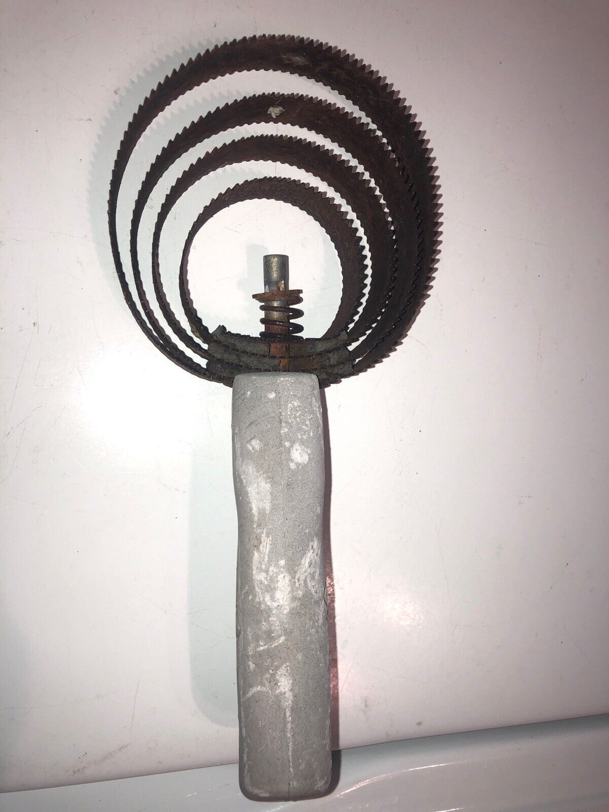 Vintage Steel Shedder Scraper Decker Mfg Company 4 Blade, Smoot Farm Decor - $10.00