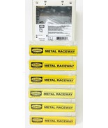 7 PACK~Hubbell Wiring HBL57472IV Steel Metal Raceway Switch/Receptacle B... - $77.82 CAD