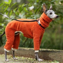 Cozycanine Reversible Fleece Dog Coat: Stylish Warmth For Your Furry Friend - £18.04 GBP