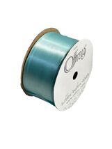 Offray Silk Ribbon Urban Cinta 1 1/2 X 12 Ft  100% Polyester Blue - $179.40 MXN