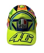 Vintage Moto GP Daring Valentino Rossi VR 46 AOP Cap Hat Embroidered Sna... - $2,126.74 MXN