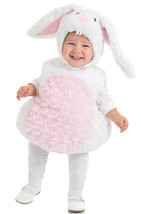 UNDERWRAPS Kid&#39;s Toddler&#39;s Rabbit Belly Babies Costume Childrens Costume, White, - £97.95 GBP