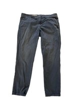 Anthropologie Pilcro &amp; The Letterpress Womens Hyphen Pants Blue Chino Size 30 - £18.95 GBP