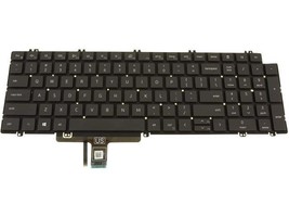US Black English Backlit Laptop Keyboard (Without palmrest) for Dell Lat... - $41.36