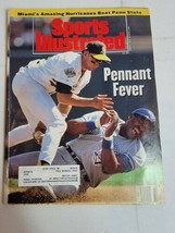 Vintage 90s Sports Illustrated S.I. Magazine Blue Jay&#39;s Athletics Pennant Fever - $9.69