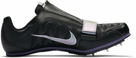 new men&#39;s 11 w/bag Nike Zoom LJ4 Track &amp; Field Spikes Long Jump black 41... - $61.74