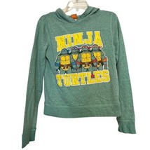 Nickelodeon Teenage Mutant Ninja Turtles Green Hooded Sweatshirt Boys Childs S - $12.75