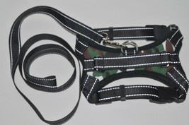 Dog Harness and Leash Set For Small Dogs Camo - £10.63 GBP