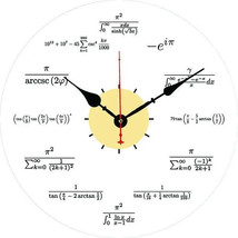 Creative Mathematical Formula Clock For Nerds And Geeks - £26.87 GBP