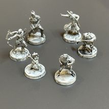 6X Heroes Warriors Miniatures DND Dragonlance Dungeons &amp; Dragons Board G... - £15.22 GBP
