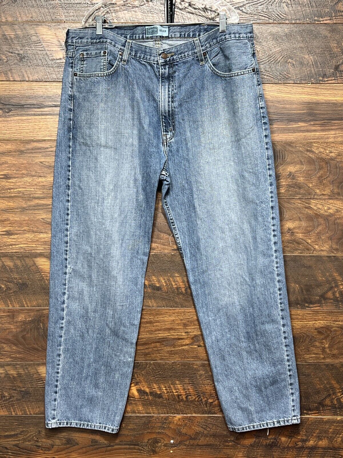 Signature by Levi Strauss &amp; Co. Jeans Relaxed  W42 L32 Regular Fit Strai... - $21.88