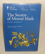 The Secrets of Mental Math  DVD &amp; Guidebook By The Great Courses NEW &amp; S... - $9.89