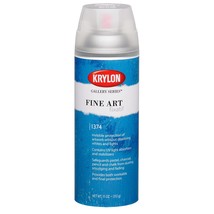 Krylon K01374000 Gallery Series Fixatif Aerosol Spray, 11 Ounce, Matte - $28.99