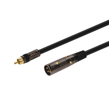 Monoprice 4778 XLR M TO RCA M 16AWG CABLE 10FT - $48.85