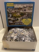 Crickethawk Harbor Americana 1000 Piece Jigsaw Puzzle by Charles Wysocki... - $17.30