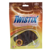 Twistix Peanut and Carob Flavor Dog Treats Large - 5.5 oz - £8.30 GBP