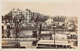 Rotterdam Netherlands~Gezicht Op De OOSTERKADE~1931 Photo Postcard - £6.89 GBP