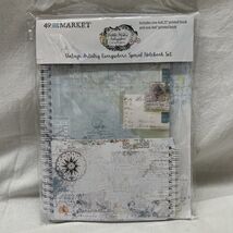 49 &amp; Market  NIP Vintage Artistry Everywhere Spiral Notebook Set Of 2 6x... - $279.13 MXN
