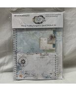 49 &amp; Market  NIP Vintage Artistry Everywhere Spiral Notebook Set Of 2 6x... - €12,84 EUR