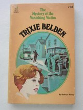 Trixie Belden #33 The Mystery Of The Vanishing Victim ~ Kathryn Kenny Oval PB - £7.70 GBP