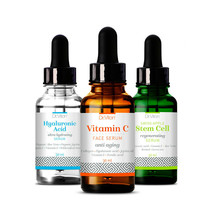 Set Dr. Viton SWISS APPLE Stem Cell + Hyaluronic Acid + vitamin C serum 3X30ml - £67.25 GBP