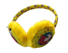 Warm Unicorn Fluffy Plush Winter Earmuffs One Size  Children&#39;s Teens Yellow - £5.53 GBP