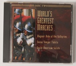 World's Greatest Marches  Disc Two  CD with Various Symphonys - $5.53
