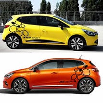 R side diy decor stickers racing tuning decals wrap exterior parts supplies for renault thumb200