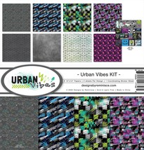Reminisce Collection Kit 12&quot;X12&quot; Urban Vibes - £11.39 GBP