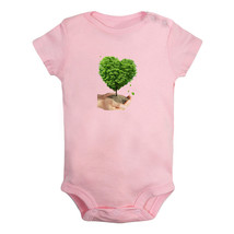 Baby Nature Pattern Soil in Hands Romper Infant Jumpsuit Newborn Babies Bodysuit - £8.06 GBP