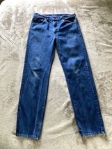 Levi&#39;s 505 32 x 31 Inch. Vintage 80&#39;s Denim Jeans. USA. #532 button  Mad... - £54.93 GBP
