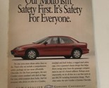 1995 Chevy Cavalier Vintage Print Ad Advertisement pa16 - £6.95 GBP