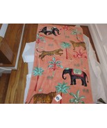 John Robshaw Shiva Ginger Oversized Cotton Beach Towel 40&quot;x70 - $73.45 CAD