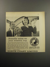 1957 Northern Pacific Railway Ad - Friendly extra on your western trip - £14.57 GBP