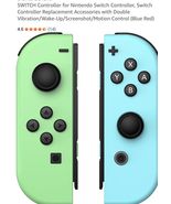 For Nintendo Switch Compatible with Joycon Controller LED Wireless OLED ... - $27.60
