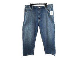 Levi&#39;s Denizen Loose Fit Carpenter Jeans, Men&#39;s Blue Denim Pants w Wide Leg - $31.68+