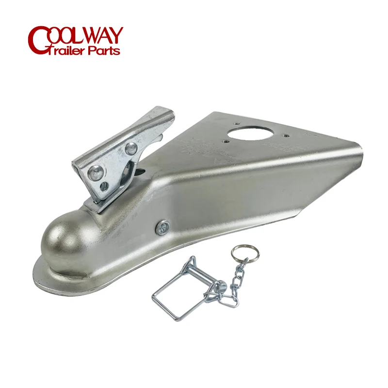 A-Frame Trailer Coupler CAP 5000Ibs Fits 2Inch Ball Hitch Couping RV Parts - £77.17 GBP