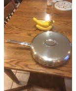 INTERNATIONAL CORNING WARE ALUMINUM/STAINLESS TRY-PLY BASE SKILLET 11&quot; X 2&quot; - $24.75