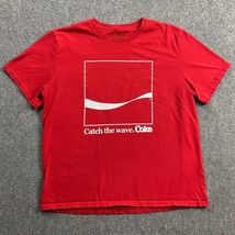 Lucky Brand Coca Cola Shirt Men&#39;s Extra Large Red Casual 100% Cotton XL - $19.53 CAD