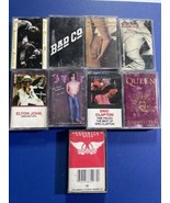 Cassette Tape Lot of 9- AEROSMITH, Elton John, Bad Company, Mellencamp Q... - $753.65 MXN