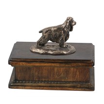 Exclusive Urn for dog’s ashes with a English Cocker Spaniel statue, ART-... - £159.79 GBP