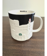 Starbucks Manila City Skyline 3D Relief Coffee Mug Cup Collector Series ... - $83.19 CAD