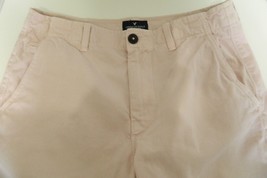 American Eagle Outfitters Classic Style Light Pink Men&#39;s Shorts Size 31 Cotton - £11.51 GBP