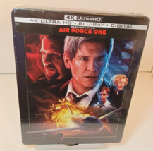 Air Force One Steelbook (4K+Blu-ray) NEW (Sealed)-Box Shipping with Tracking - £35.12 GBP