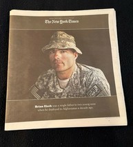BRIAN EISCH - NEW YORK TIMES Special Section July 19, 2020 FATHER SOLDIE... - $7.90
