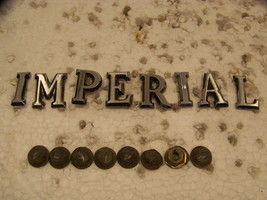 1971 Chrysler Imperial Hood Emblems #3443748 + - $112.50