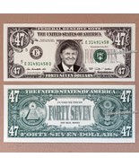 NOVELTY BILL Donald Trump $45 Bill Forty Five Dollar Bill 47th President... - $4.09 CAD
